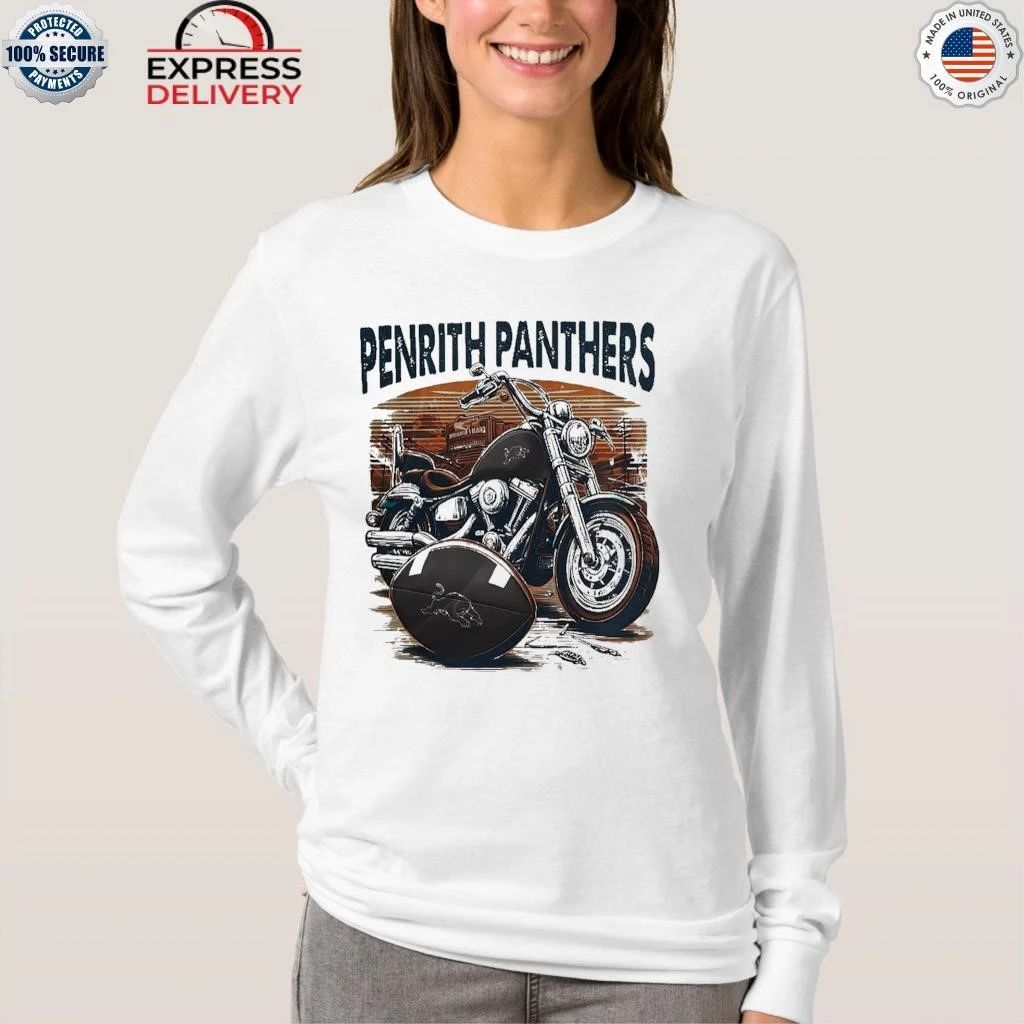 Penrith Panthers Mix Motorcycle Cool Shirt