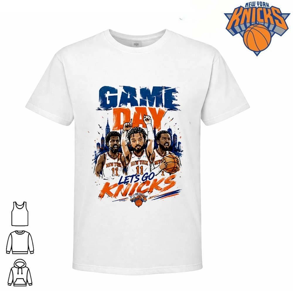 Game Day Lets Go Knicks New York Basketball Skyline NBA Finals 2026 Shirt