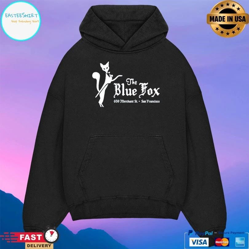 The Blue Fox 659 Merchant St San Francisco T-shirts