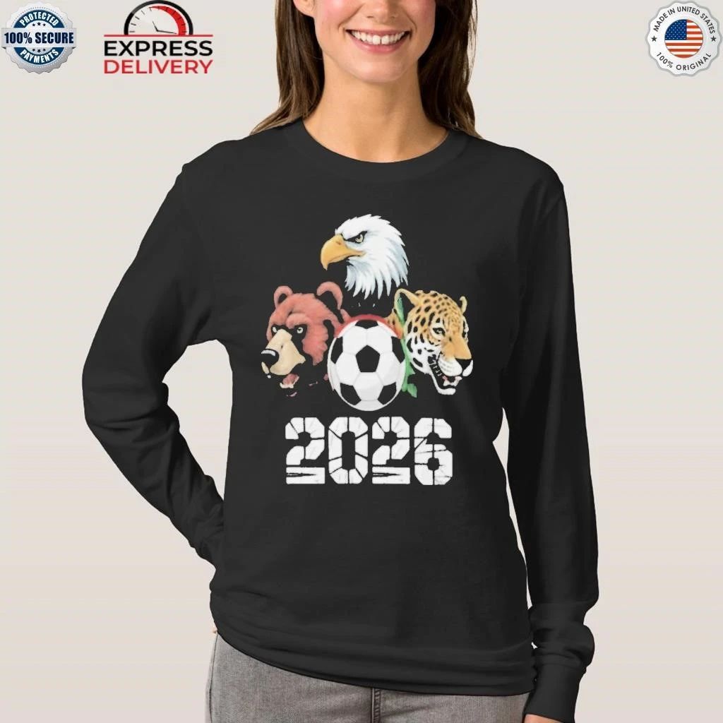 Football World Cup 2026 Mascots Shirt