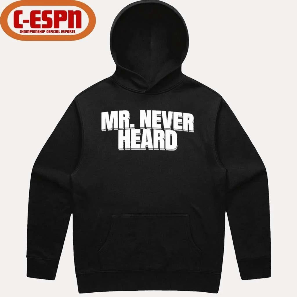 Mr. Never Heard T-Shirt