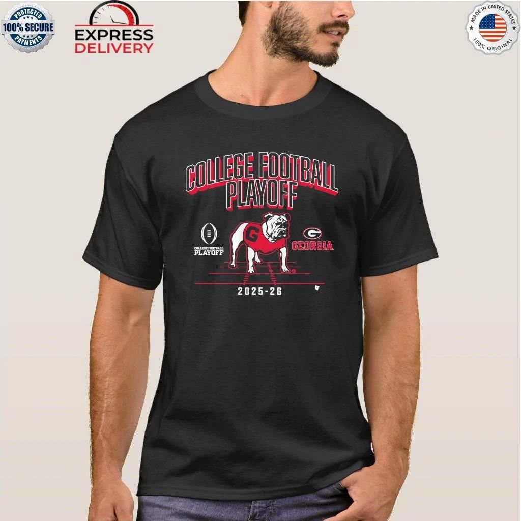 Georgia Football 2025 Cfp Mascot Shirt