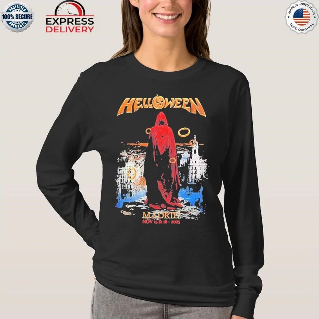 Helloween Madrid Spain 2025 Pop Up Shop On November 15 And 16 2025 Shirt