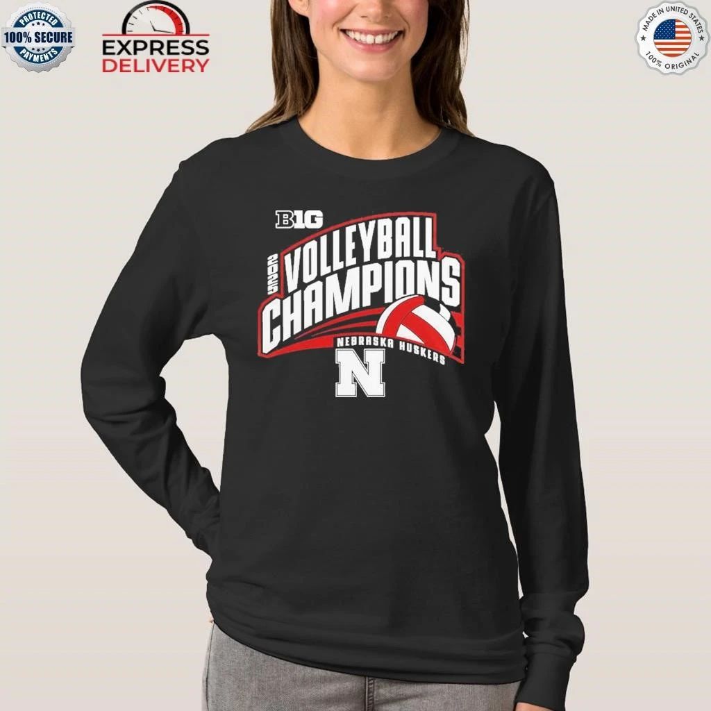 Nebraska Huskers 2025 Big 10 Women’s Volleyball Regular Season Champions Shirt