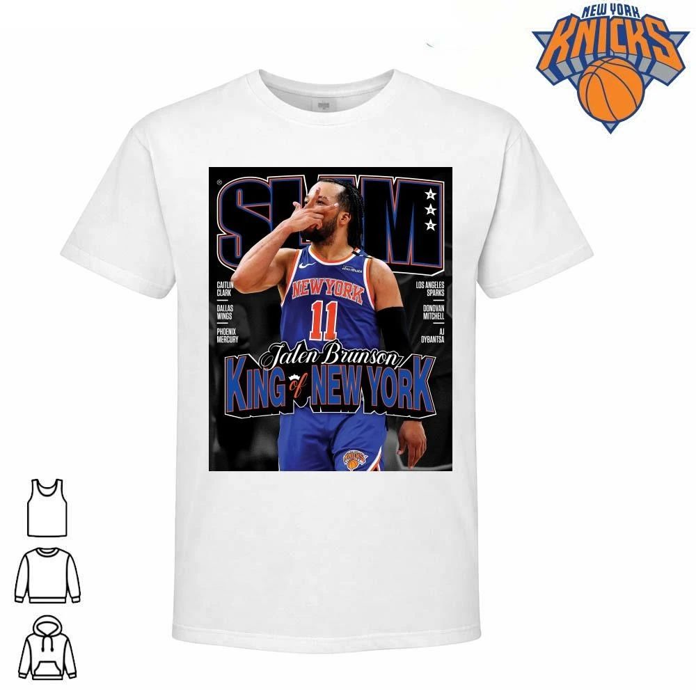 New York Knicks Champions NBA 2026 Jalen Brunson Slam Magazine Cover Shirt