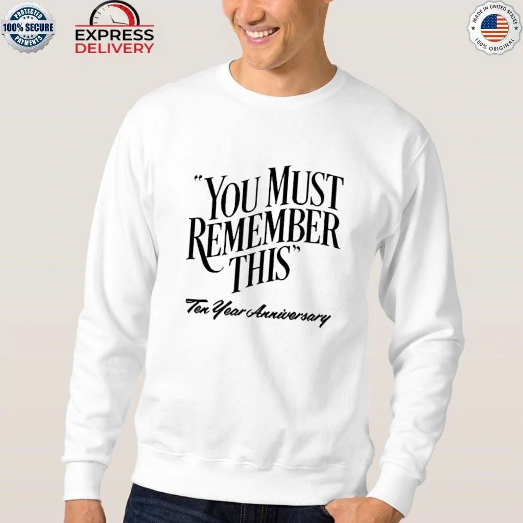 Ida Lupino 10 Year Anniversary Shirt