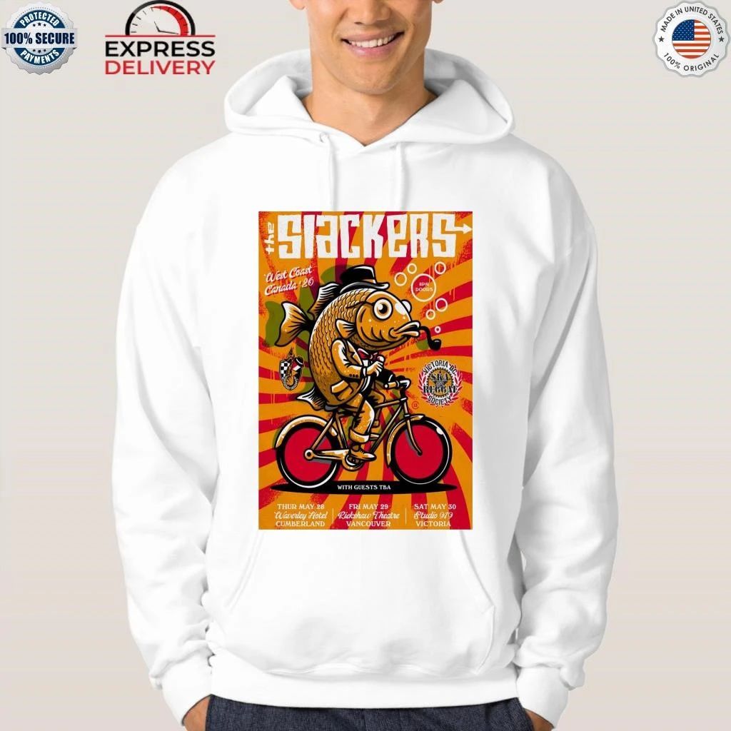 The Slackers 2026 West Coast Canada Tour Shirt