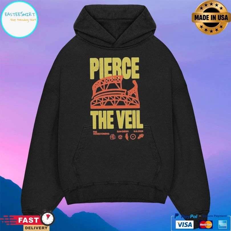 Pierce The Veil Homecoming Petco Park T-shirts