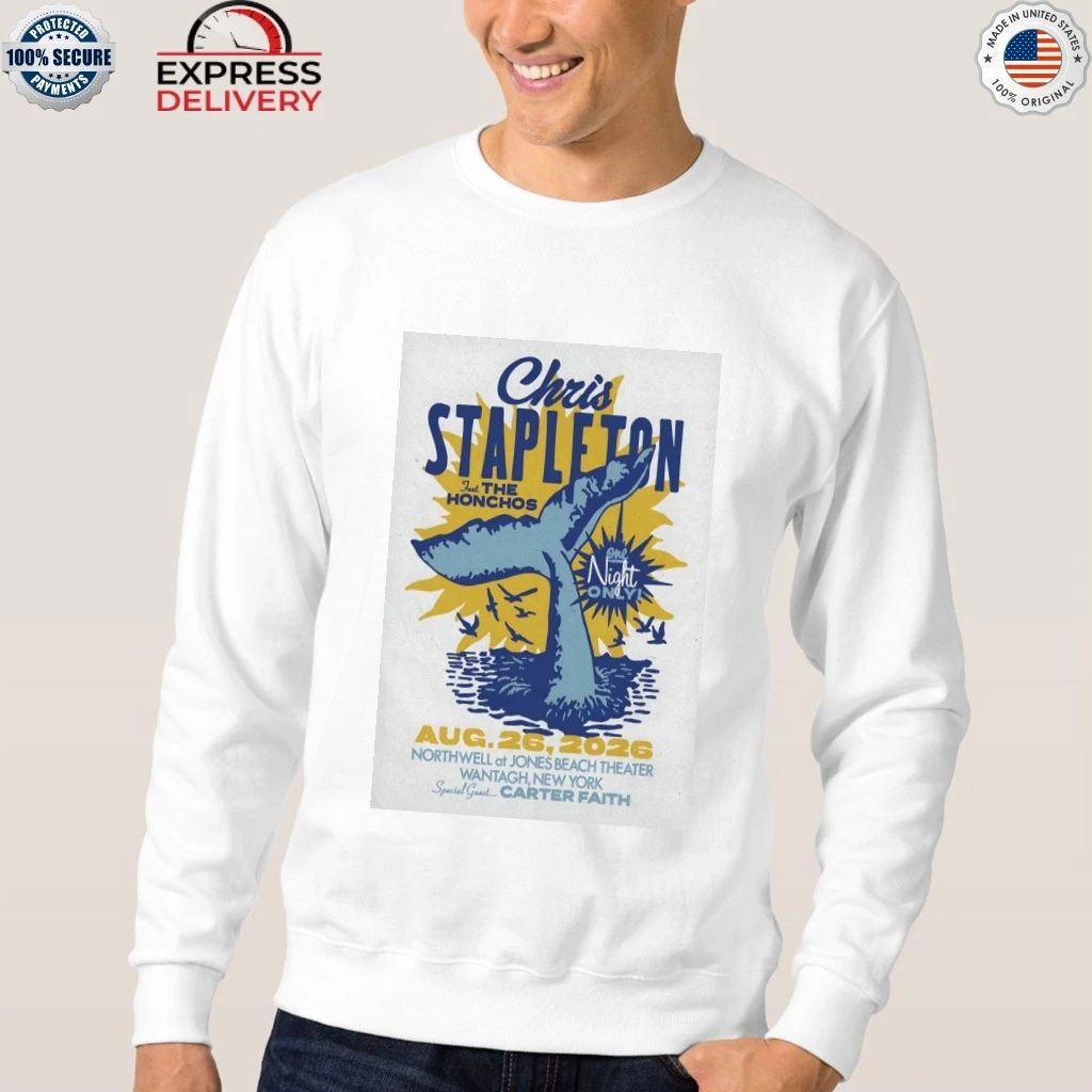Chris Stapleton Wantagh Tour On Aug 26 2026 Shirt