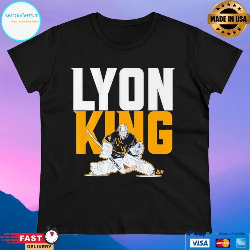 Buffalo Hockey Alex Lyon The Goalie King T-shirt