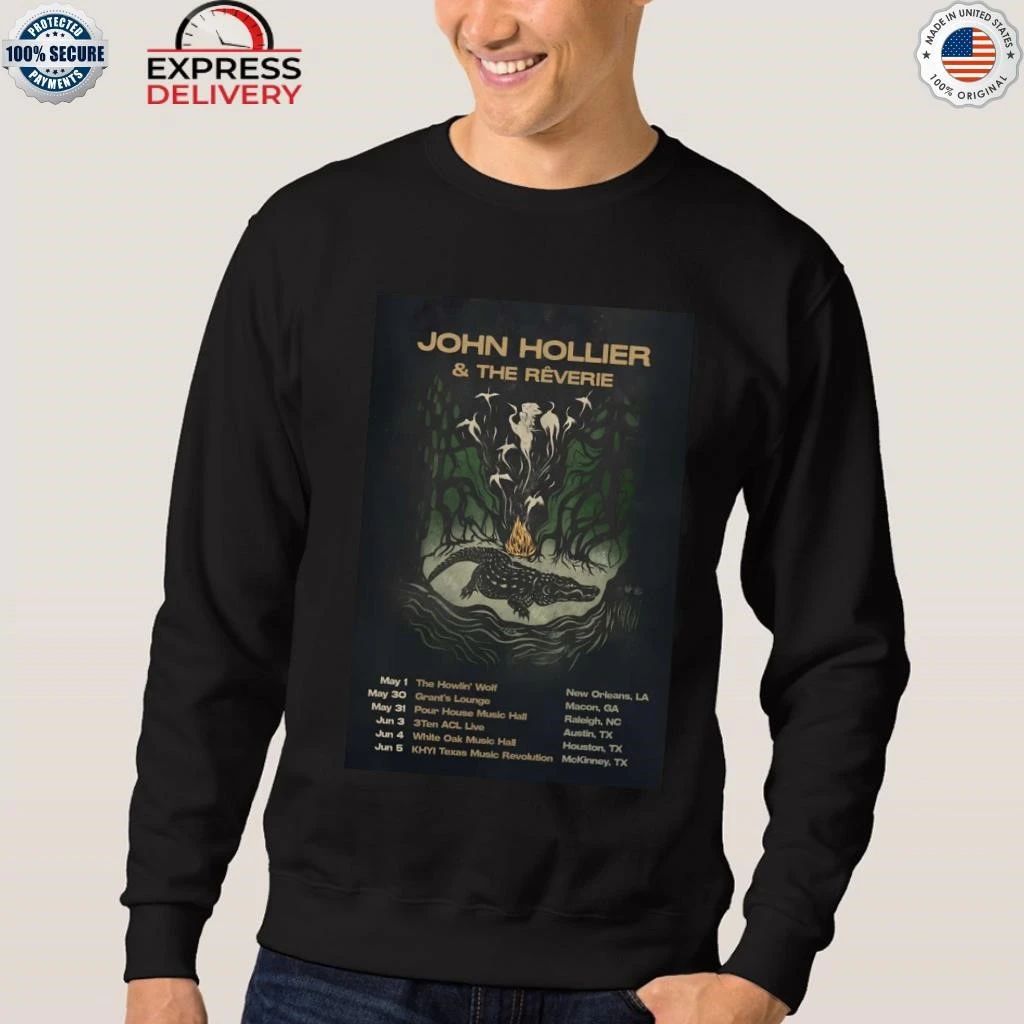 John Hollier & the Rêverie Tour 2026 Shirt