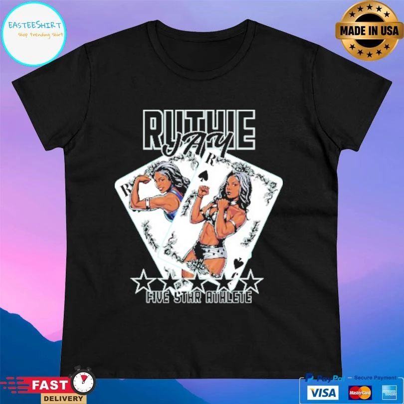 Ruthie Jay Five Star Athlete Cards T-shirts