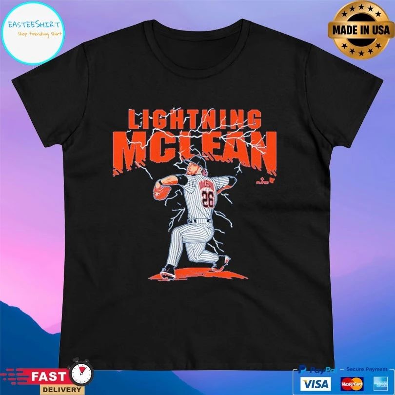 New York Mets Nolan McLean Lightning T-shirts