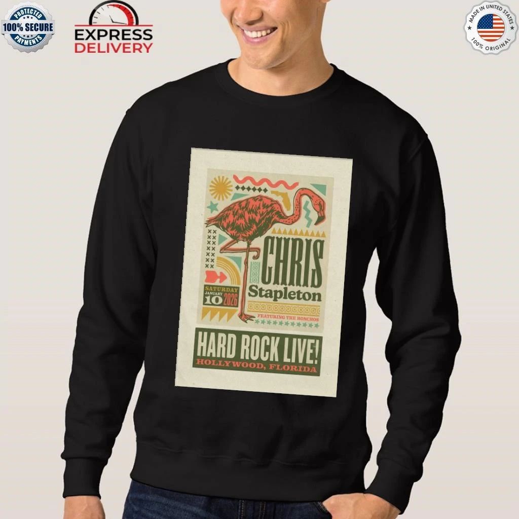 Chris Stapleton 1.10.2026 Hollywood FL Shirt