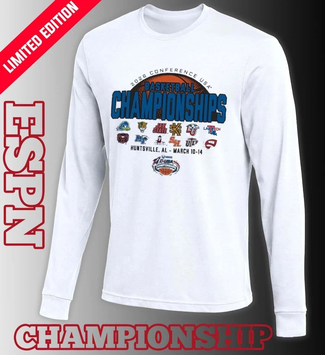 2026 C-USA Basketball Championship – Huntsville, AL Shirt