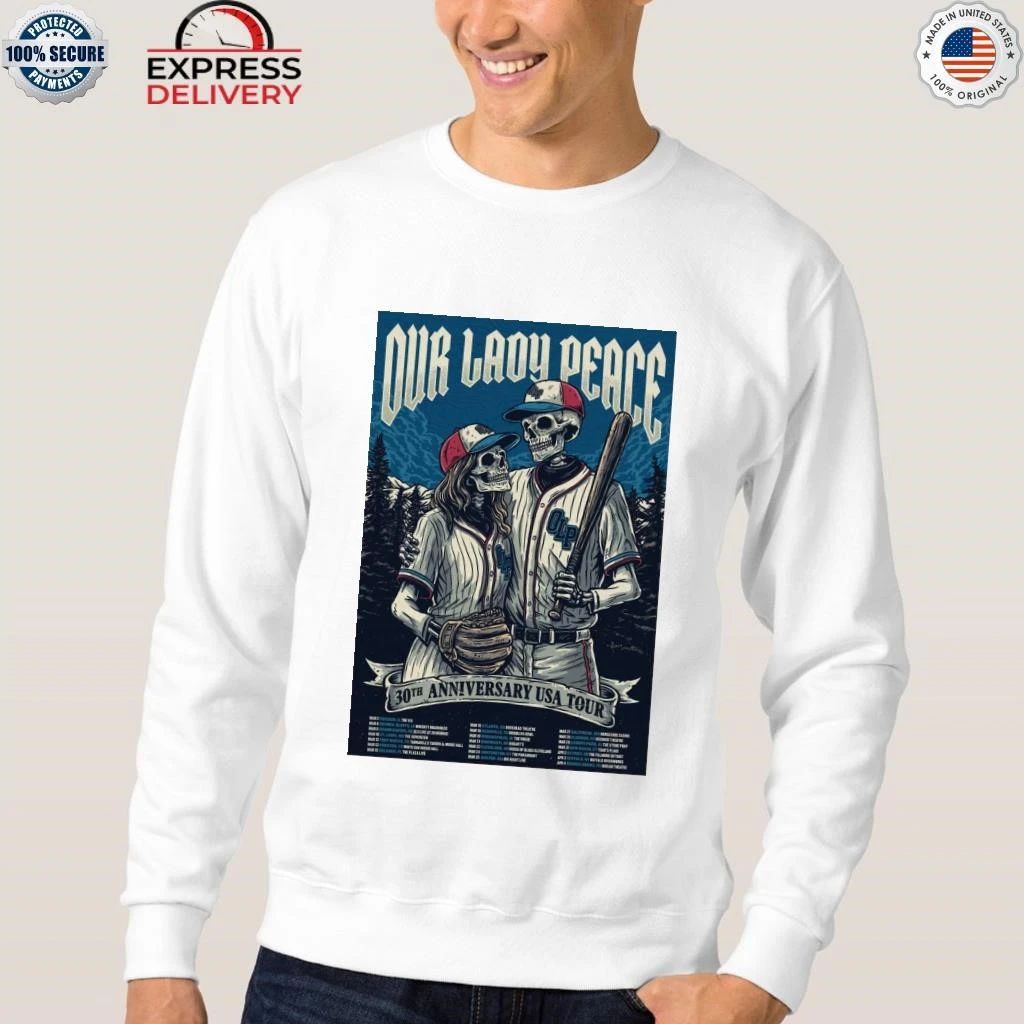 Our Lady Peace 30th Anniversary USA Tour 2026 Shirt