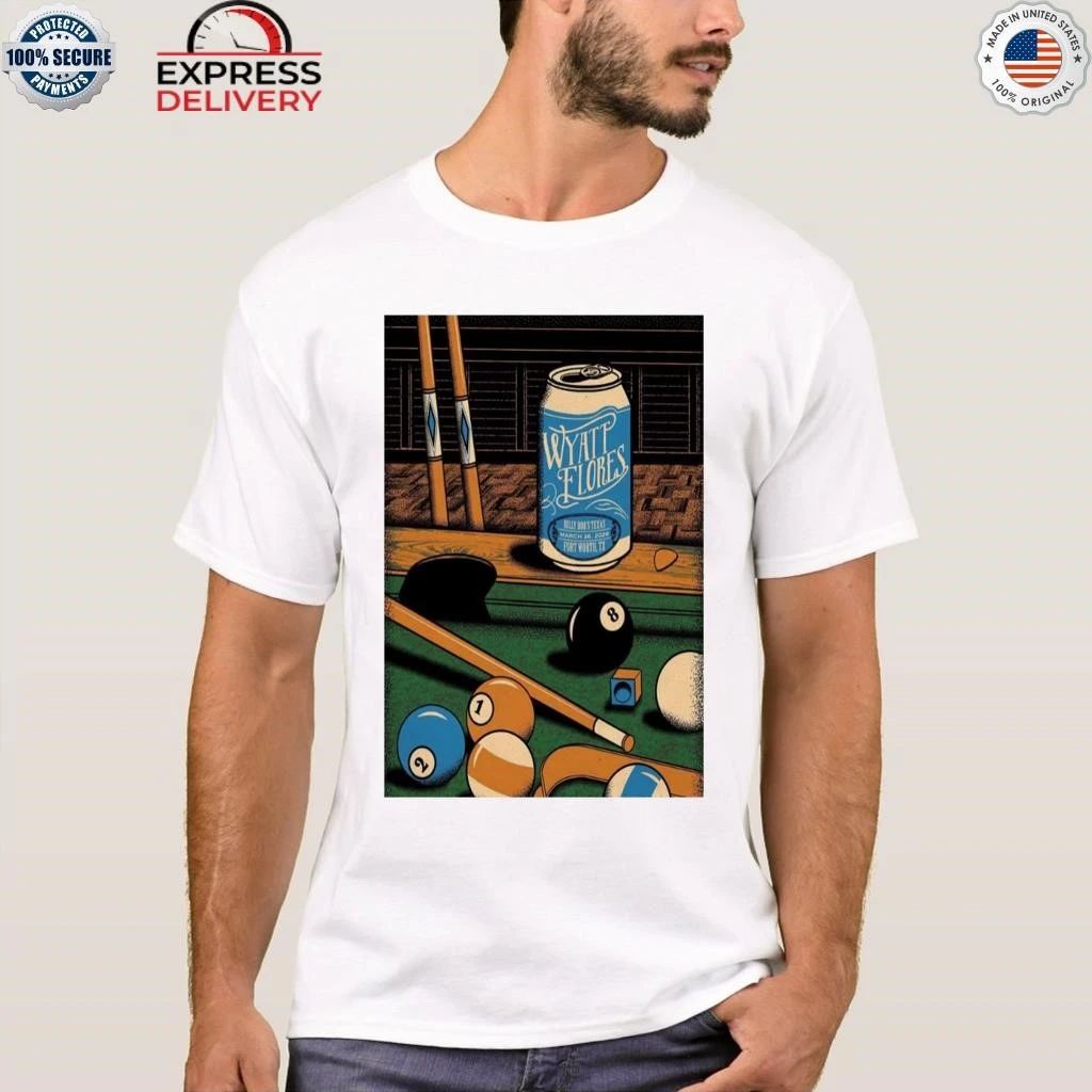 Wyatt Flores Mar 26 2026 Fort Worth Shirt