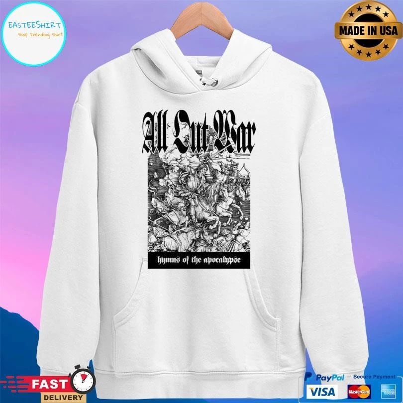 All Out War Hymns Of The Apocalypse T-shirts