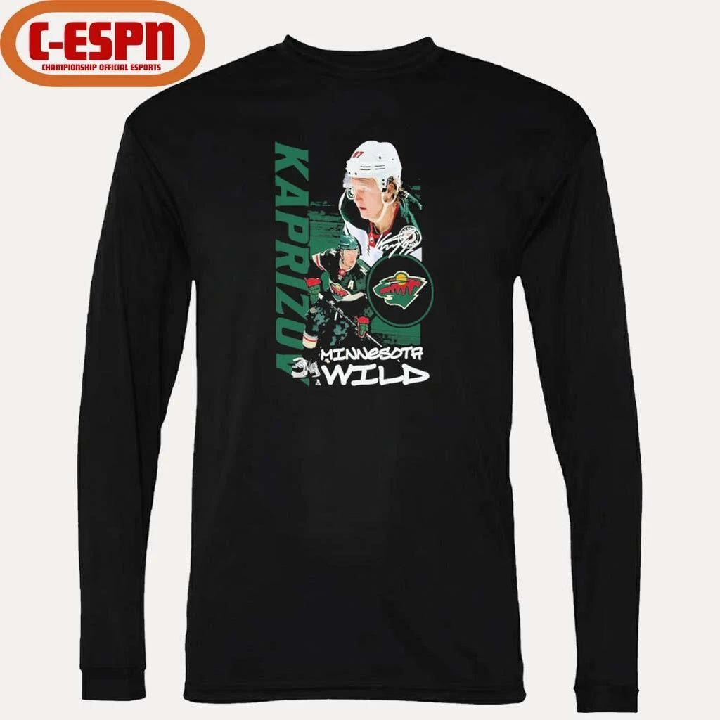 Kirill Kaprizov Minnesota Wild Vintage Playmaker T-Shirt