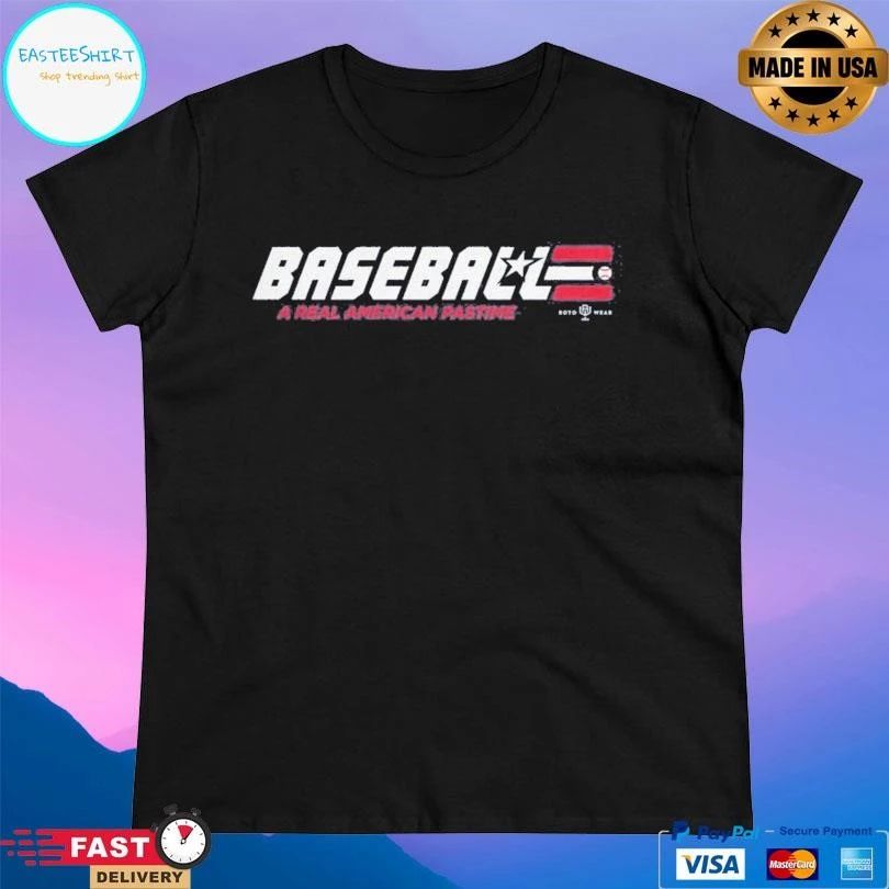 Baseball A Real American Pastime T-shirts