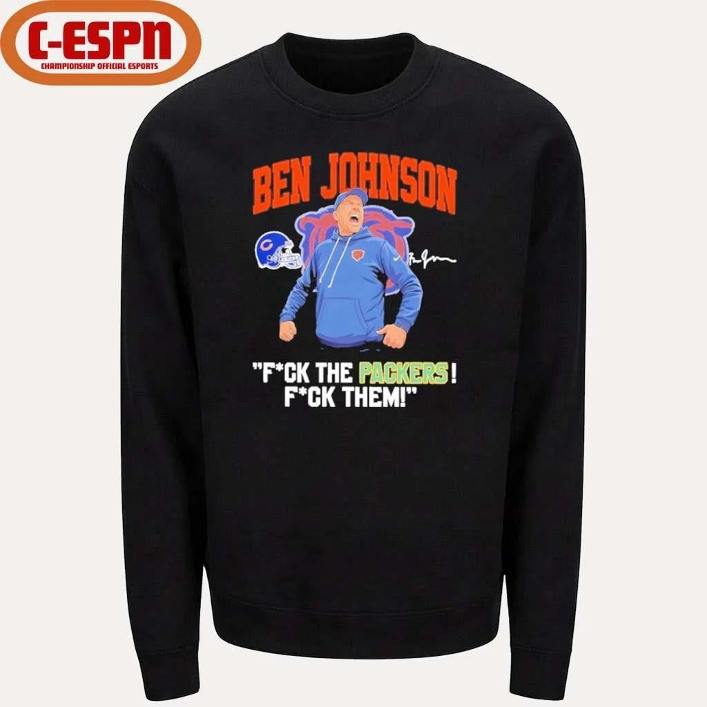 Coach Ben Johnson Fuck The Packer T-Shirt