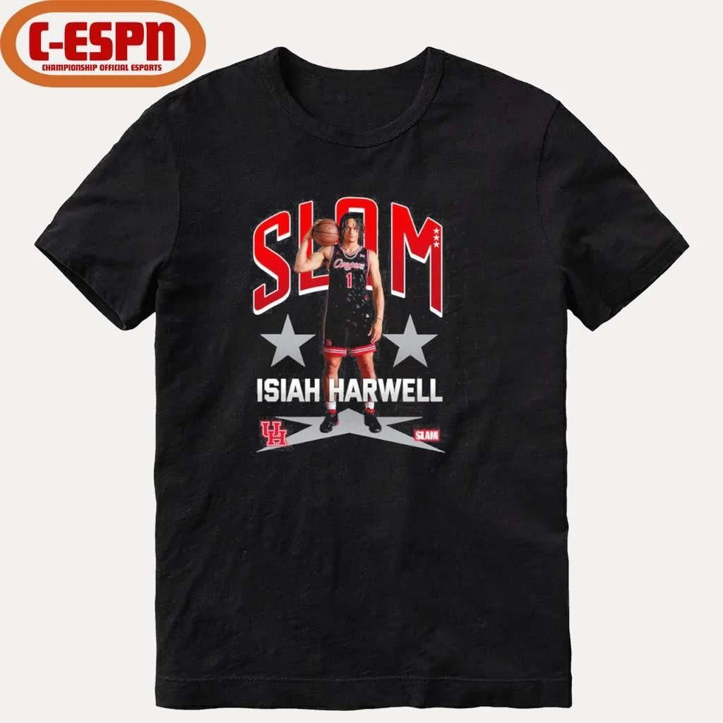 SLAM Houston Men’s Basketball Isiah Harwell Remix Shirt