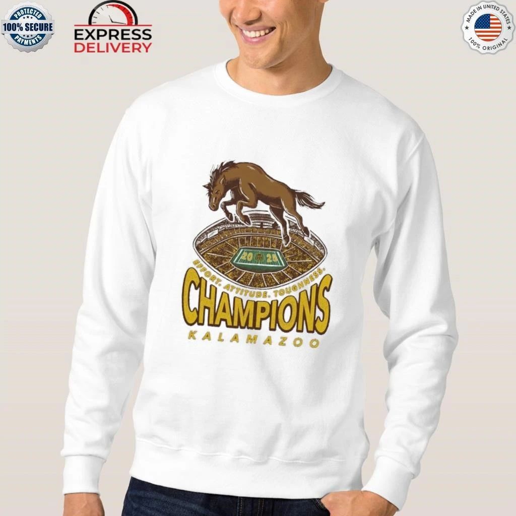 Western Michigan Broncos 2025 Champions Kalamazoo Shirt