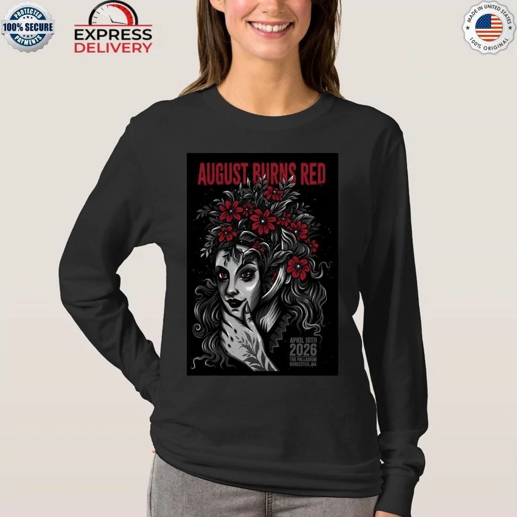 August Burns Red Palladium in Worcester MA Apr 10 2026 Shirt