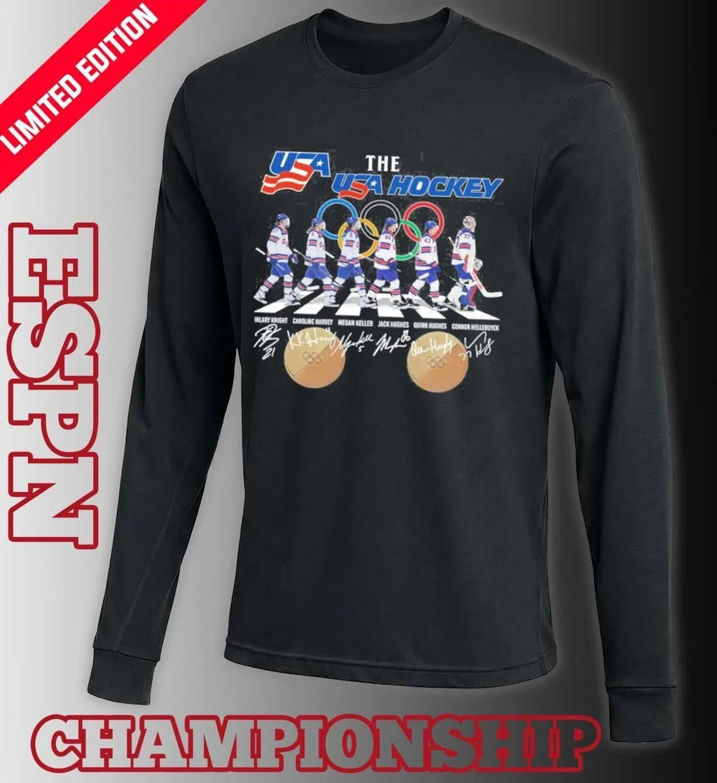 The USA Hockey Abbey Road Shirt