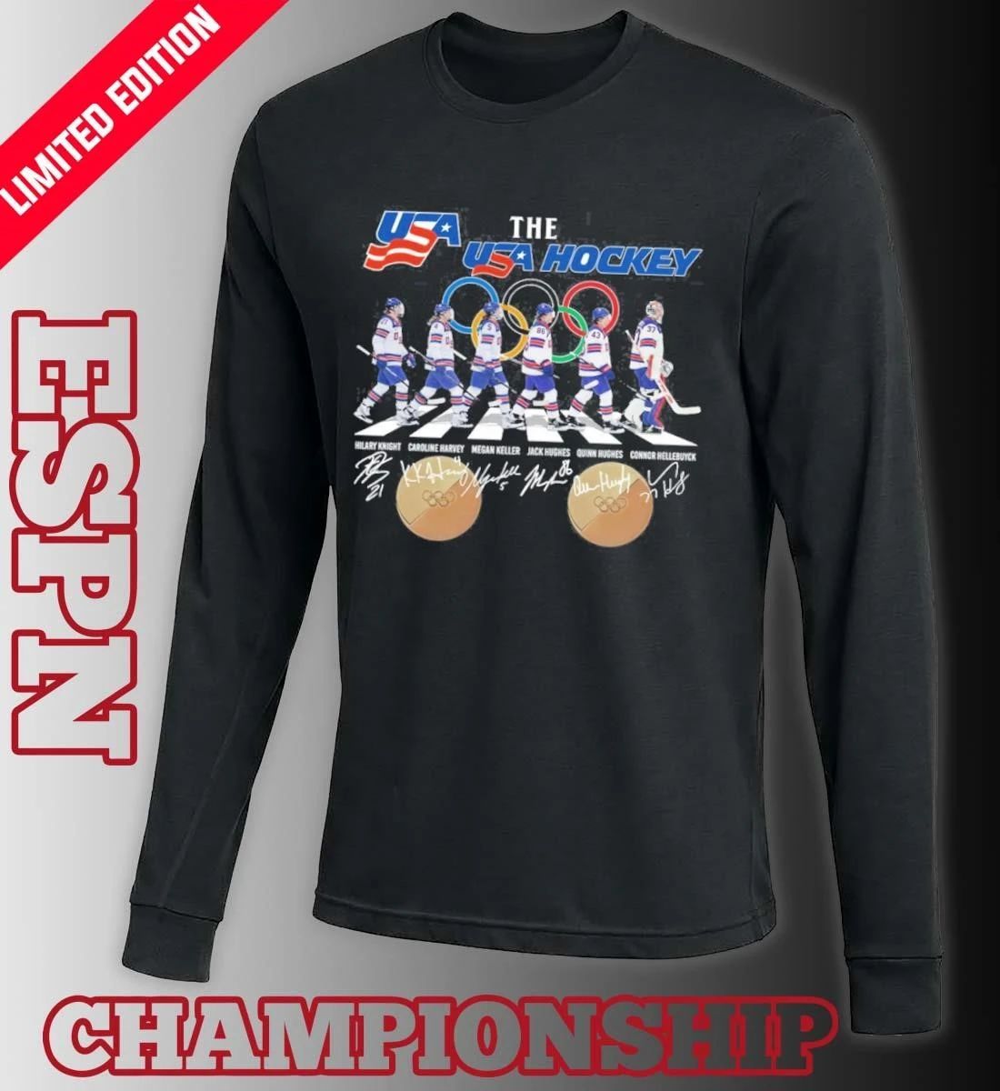 The USA Hockey Abbey Road Shirt