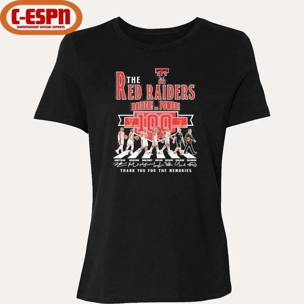 The Texas Tech Basketball Abbey Road 100th Anniversary 1926-2026 Shirt