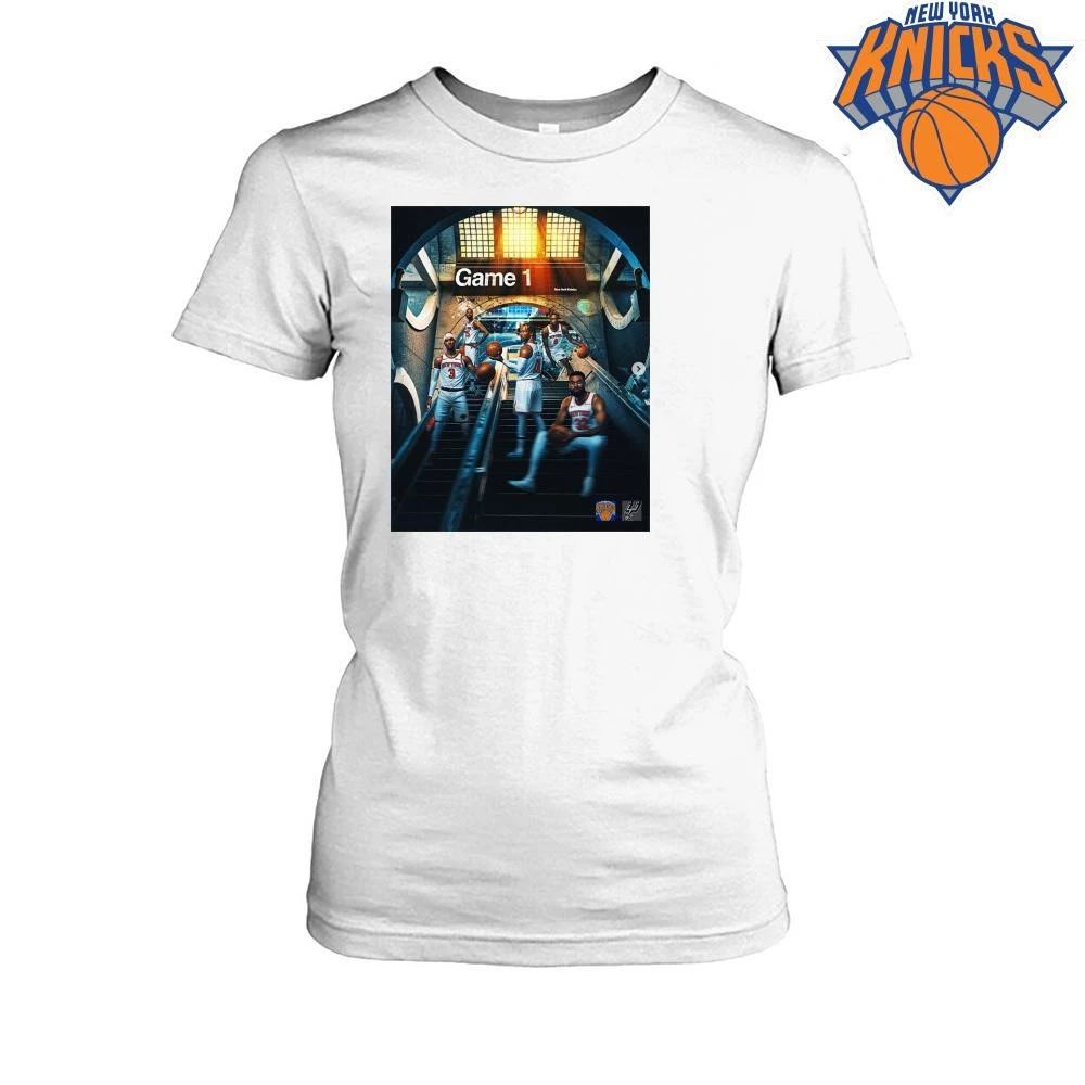 NBA Finals 2026 Game 1 New York Knicks Jalen Brunson Josh Hart Subway Station Basketball shirt