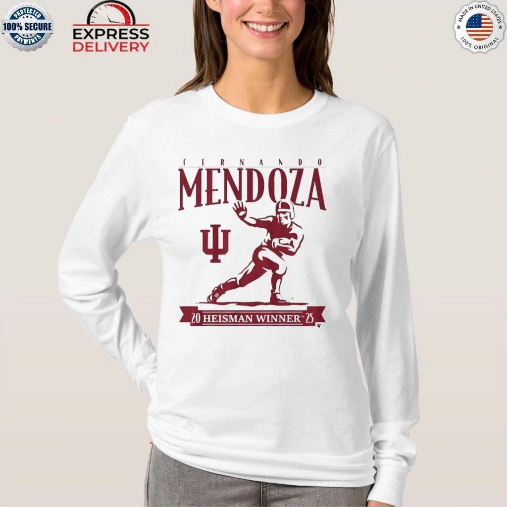 Indiana Football Fernando Mendoza Heisman Trophy Shirt