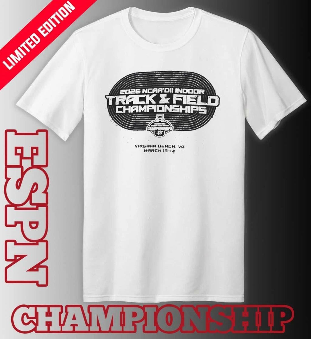 2026 NCAA DII Indoor Track & Field Championship – Virginia Beach, VA Shirt