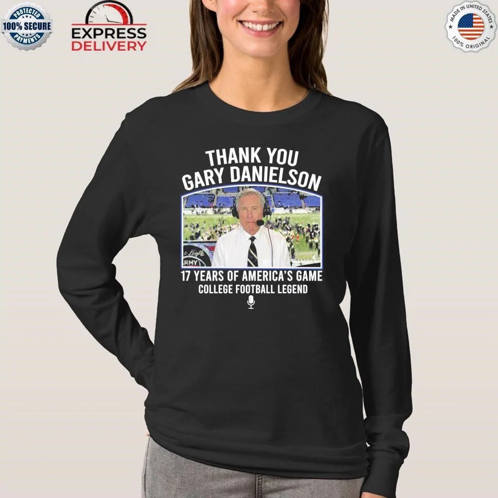 Thank You Gary Danielson 17 Years Of America’s Game Shirt