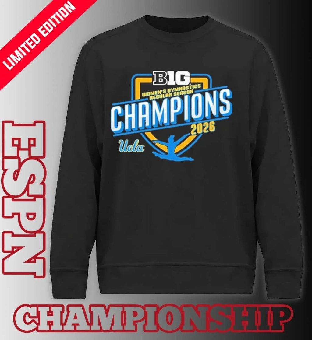 UCLA Bruins 2026 Big Ten Women’s Gymnastics Regular Season Champions Shirt