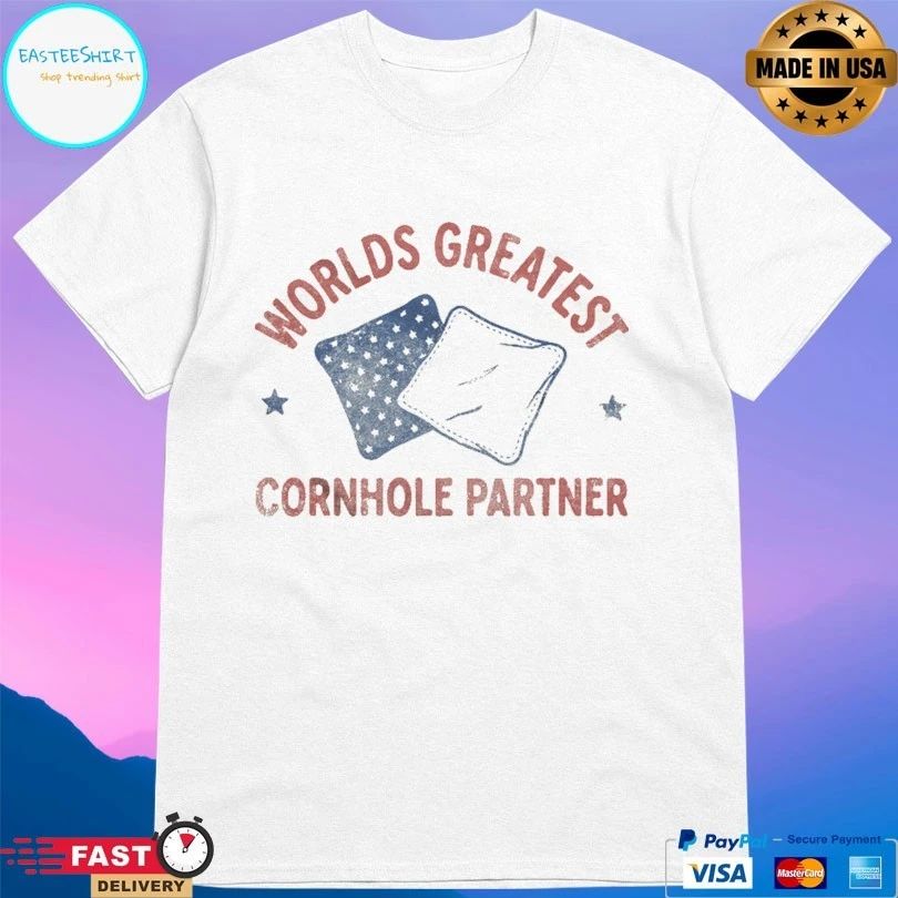 World’s Greatest Cornhole Partner T-shirt