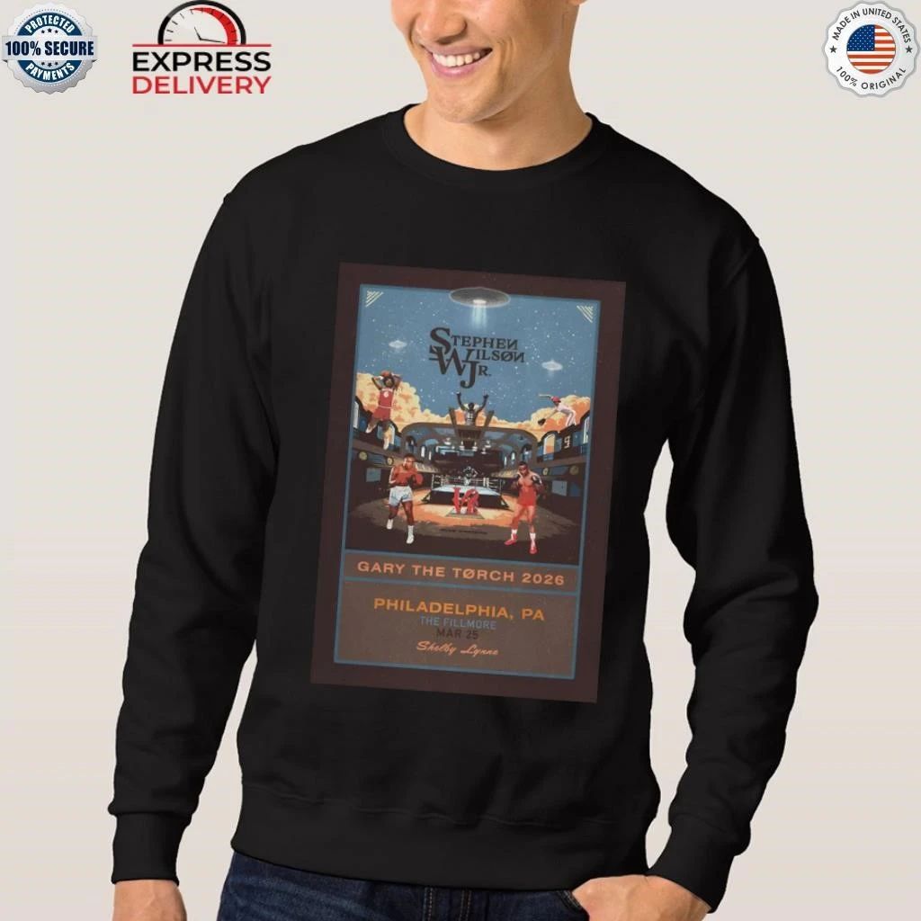Stephen Wilson JR. In Philadelphia PA On Mar 25 2026 Shirt