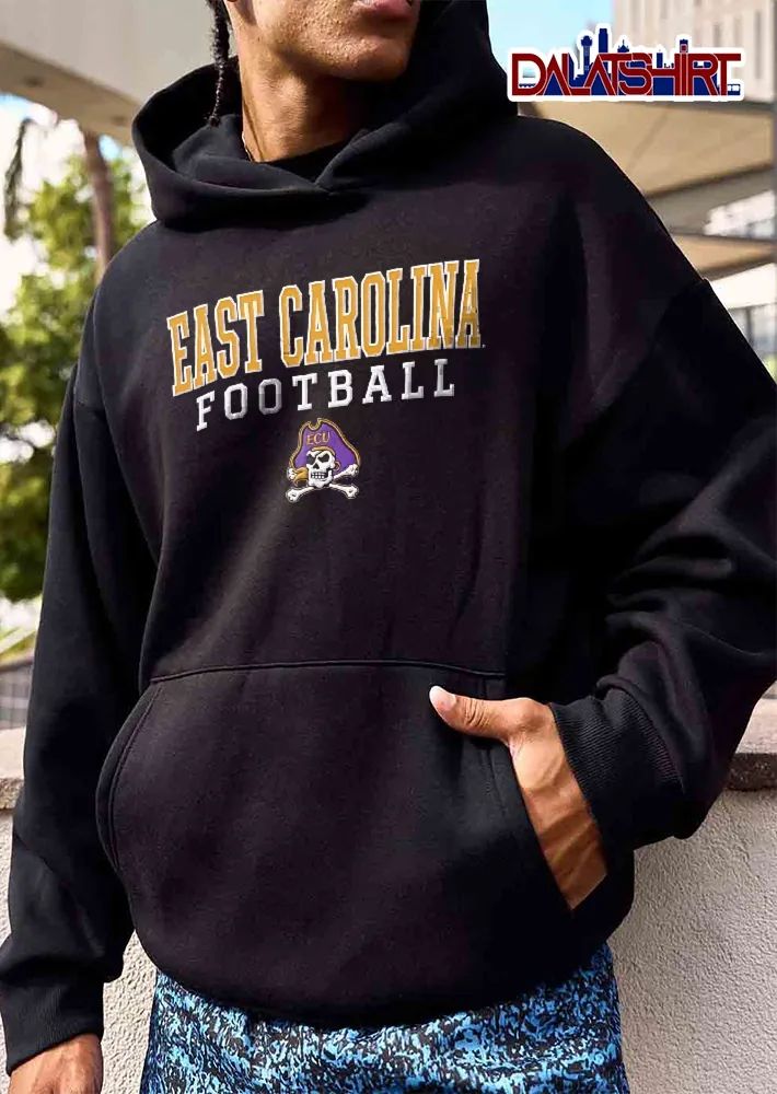 East Carolina Pirates NCAA Football Skull Hat Crossed Bones shirt