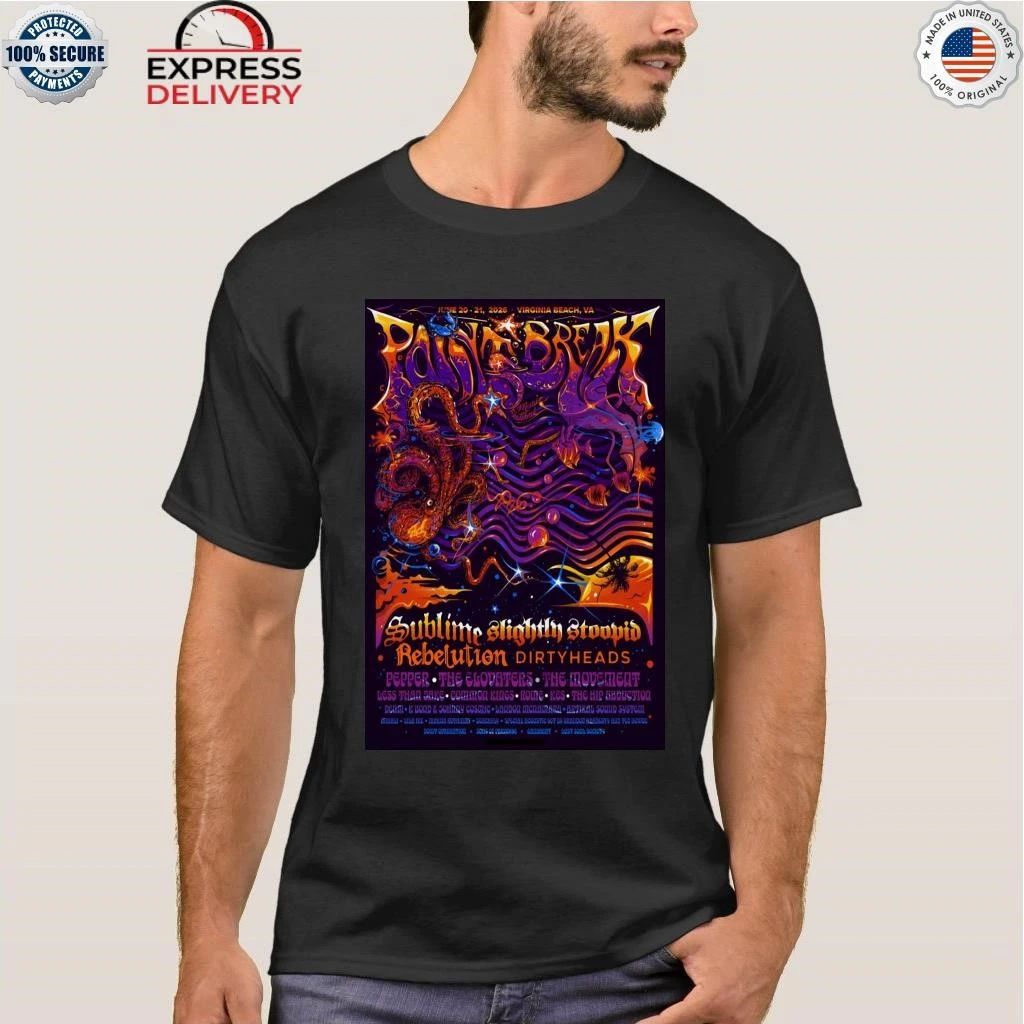 Point Break Music Festival Jun 20-21 2026 Virginia Beach, VA Shirt