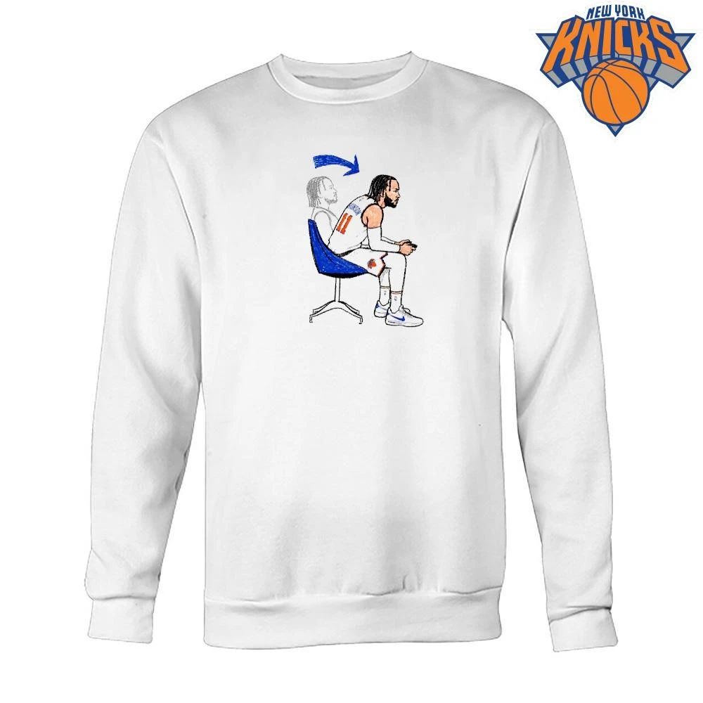 New York Knicks Champions NBA 2026 Jalen Brunson Leaning Forward Gamer Meme Shirt