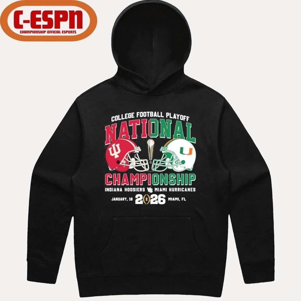 Hoosiers vs Canes CFP Championship Bound Shirt
