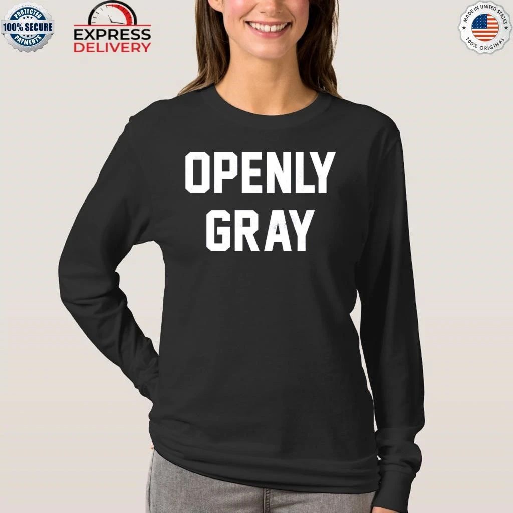 Adrianne Curry Openly Gray Shirt