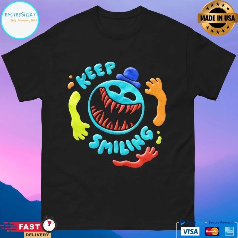Doey Keep Smiling Smiling Critters T-shirts