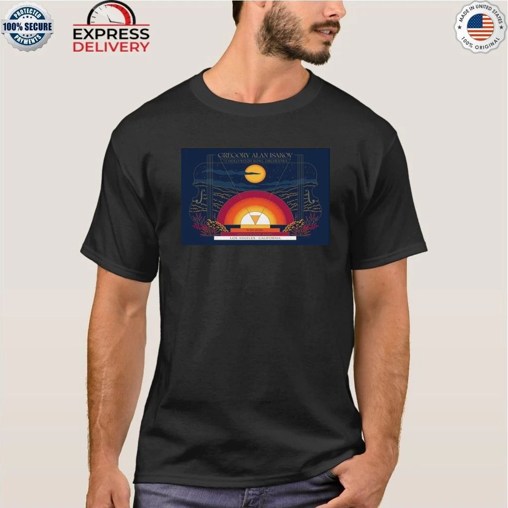 Gregory Alan IsaKov Hollywood Bowl, Los Angeles CA, Sept 20 2026 Shirt