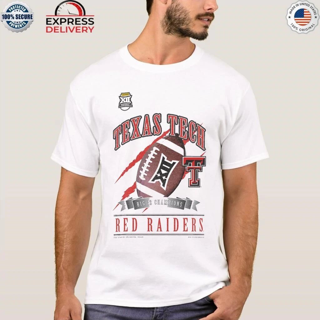 Red Raiders 2025 Big 12 Football Champions Shirt