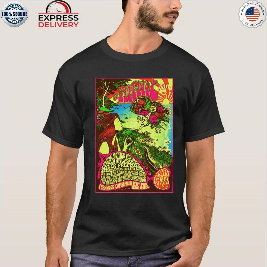 Hipnic XVII Fernwood Campground In Big Sur CA May 15-17 2026 Shirt
