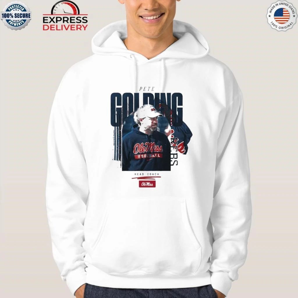 Coach Pete Golding of Ole Miss Football Shirt