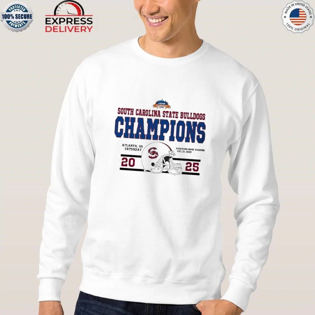 Cricket Celebration Bowl Champions South Carolina State Bulldogs Football National Champions 2025 Shirt