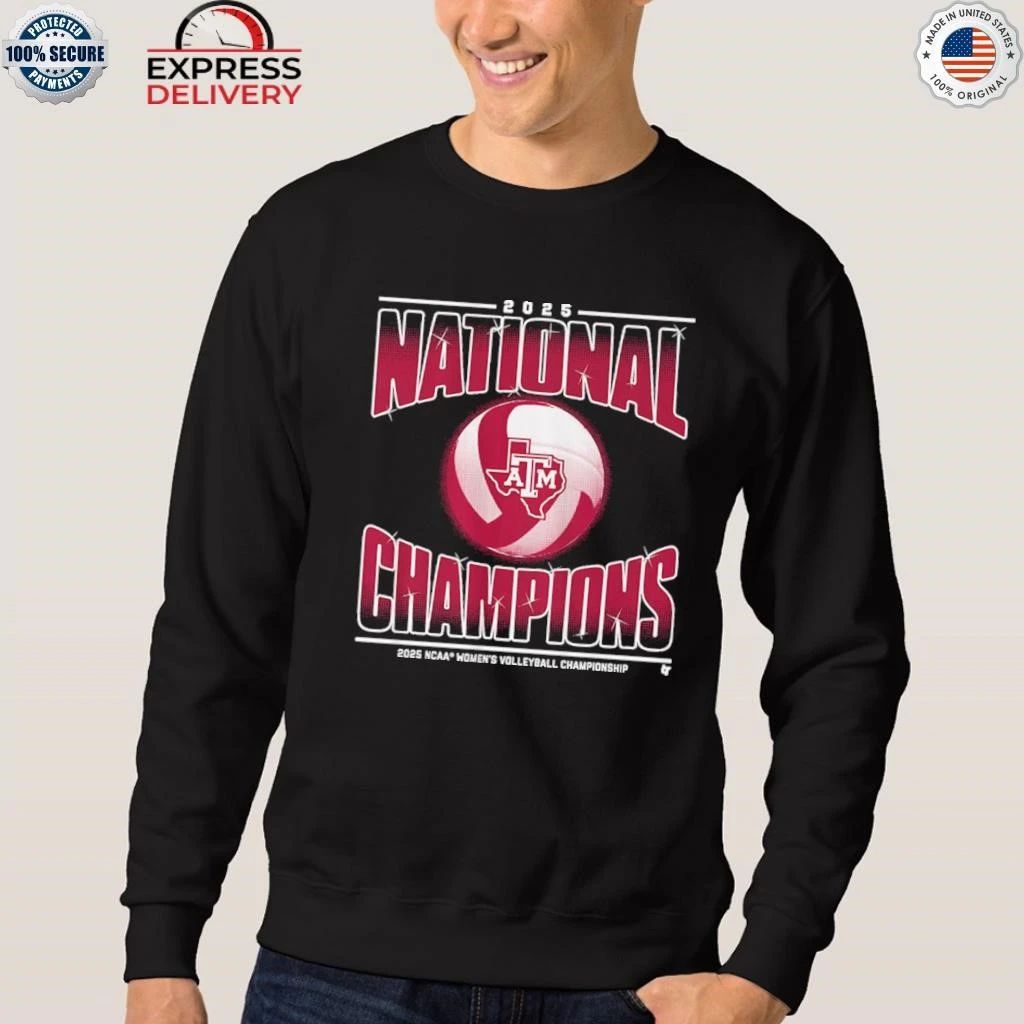 Texas A&M Volleyball 2025 NCAA Champions Shirt